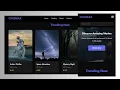 Responsive Movie Website using HTML CSS JavaScript