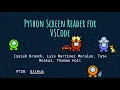 Python Screen Reader For VSCode