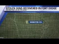 Police five juveniles connected to stolen firearms in Webster County