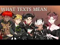basically relationships in Obey Me Obey Me Animatic