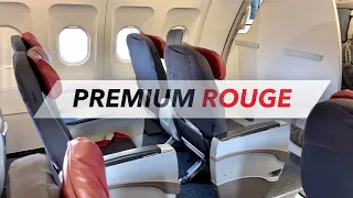 Premium Rouge Air Canada Rouge Airbus A319-100 Toronto to Quebec City Flight Review