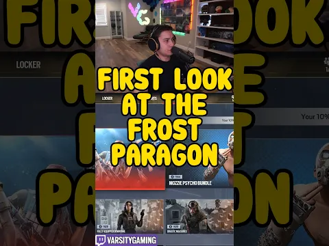 NEW FROST PARAGON BUNDLE (SIEGE SCHOOL) #shorts