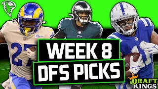 DRAFTKINGS NFL PICKS WEEK 8 NFL DFS Picks 2021 FINAL NFL PICKS