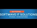 07 Eclipse - Environment Setup Java Tutorials Softwave IT Solutions SoftwaveIT