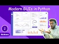 Buttons Building Modern GUIs using Python Full Course 2025