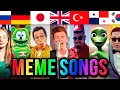 MEME SONGS FROM DIFFERENT COUNTRIES
