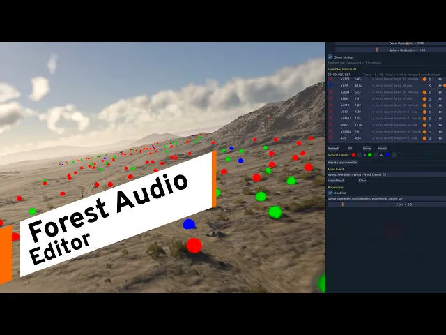 BeamNG.drive - Forest Audio Editor