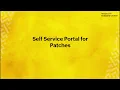 Self Service Portal for Patches Patch Management Walkthrough ManageEngine Endpoint Central
