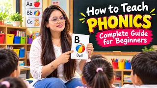 How to Teach Phonics to Beginners | Step-by-Step Guide for Pre-Primary & Primary Teachers