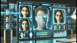 Real-Time Face Recognition with Age Gender Detection Python Tutorial Code Depot