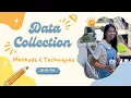 DATA COLLECTION METHODS AND TOOLS IN QUANTITATIVE RESEARCH