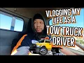 My Day as Tow Truck Driver Daily Tow Vlog