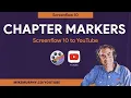 Screenflow 10 Publish Chapter Markers to YouTube