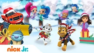 Warm Fuzzy Holiday Song Ft PAW Patrol Bubble Guppies Dora More Nick Jr
