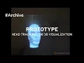 Prototype Head tracking for 3D visualization