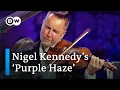 Download Lagu Nigel Kennedy plays a barnstorming version of Jimi Hendrix’s “Purple Haze”