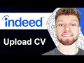 How To Upload PDF CV on Indeed Step By Step