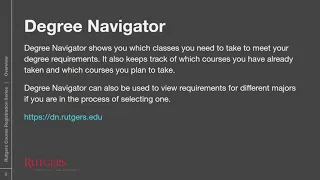 Overview - Course Scheduling