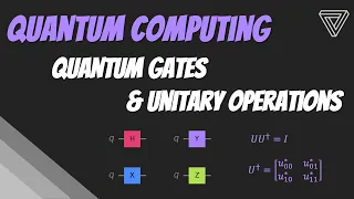 Quantum Gates Unitary Operations Quantum Computing using Python
