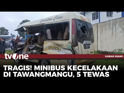 Kecelakaan Maut di Tawangmangu Tewaskan Lima Orang, 4 Luka Berat Jalani Perawatan Intensif