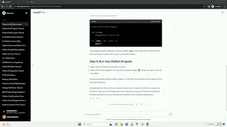 first python program in pycharm