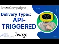 Braze Campaigns Delivery Types API-TRIGGERED