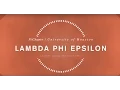 RUSH LAMBDA PHI EPSILON UNIVERSITY OF HOUSTON FALL 2015 RECRUITMENT