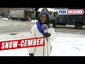 Flakes Are Flying In Syracuse New York As Clipper System Blasts Through Great Lakes