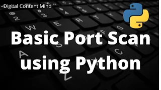 Python Basic Port Scan