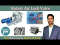 Rotary Air Lock Working Principle