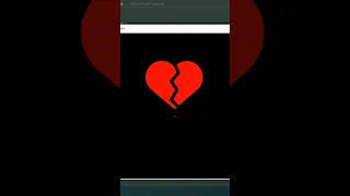 Draw Broken Heart Using Python Turtle
