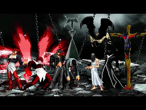 Download MP3 [KOF MUGEN] Iori Yagami Team vs Satanic Team