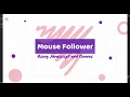 Javacript Canvas Mouse Follower Code Utility