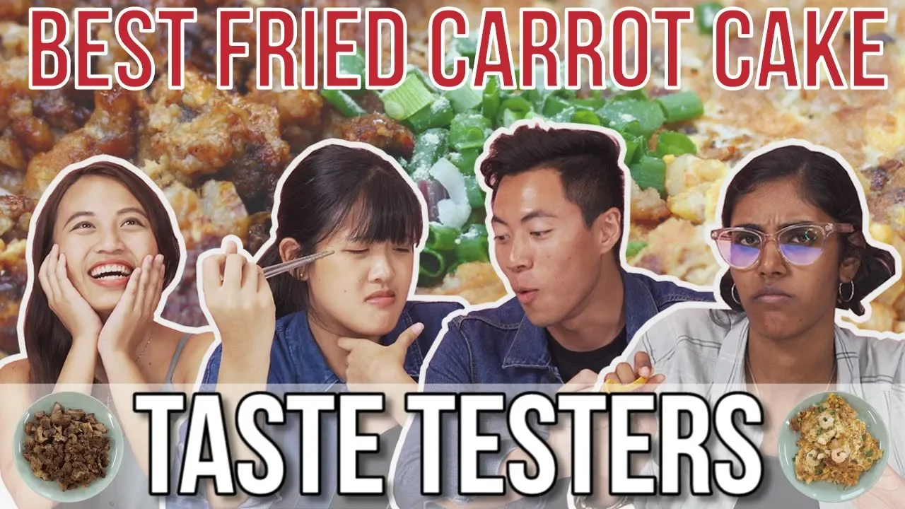 Best Fried Carrot Cake in Singapore   Taste Testers   EP 75