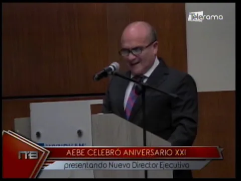 AEBE celebró aniversario XXI presentado nuevo director ejecutivo