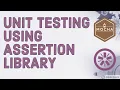 Unit Testing with Assertion and Testing Framework