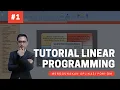 Tutorial Software POM QM Ep 01 Program Linear Linear Programming
