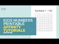Make this Numbers 1-100 Printable