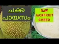 പച്ച ചക്ക കൊണ്ട് ഇങ്ങിനെ ഉണ്ടാക്കിയിട്ടുണ്ടോ /#rawjackfruitgheer/Rajini's Kitchen