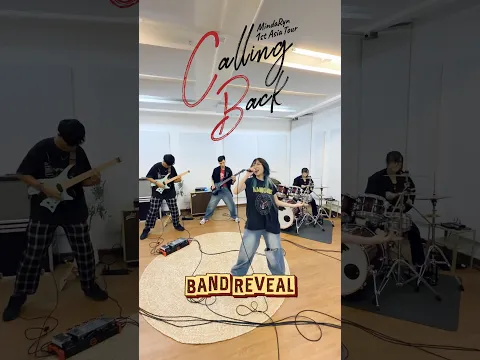 MindaRyn 1st Asia Tour “Calling Back” solo live in Thailand 🇹🇭 Band Reveal! GET YOUR TICKET NOW!🎫