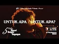 Download Lagu Hindia - Untuk Apa / Untuk Apa? (Live from 5 tahun Menari Dengan Bayangan at Pestapora 2024)