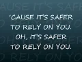 Safer- First Date (lyrics)