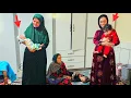 Tooba's eldest daughter, Azar, meets Niloufar and her newborn