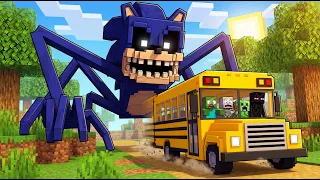 GIANT BOSS SHIN SONIC vs Mobs Bus - Animation