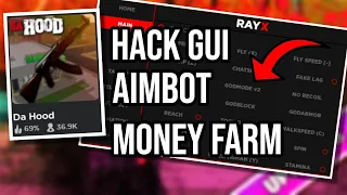 2022 PASTEBIN NEW OP Da Hood Script Hack GUI God Mode AimBot Money Farm RayX