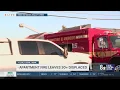 Las Vegas apartment fire leaves 30 displaced