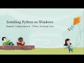 2 Installing Python on Windows