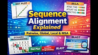 Sequence Alignment Explained Pairwise Global Local MSA Dot Plot Dynamic Programming BLAST