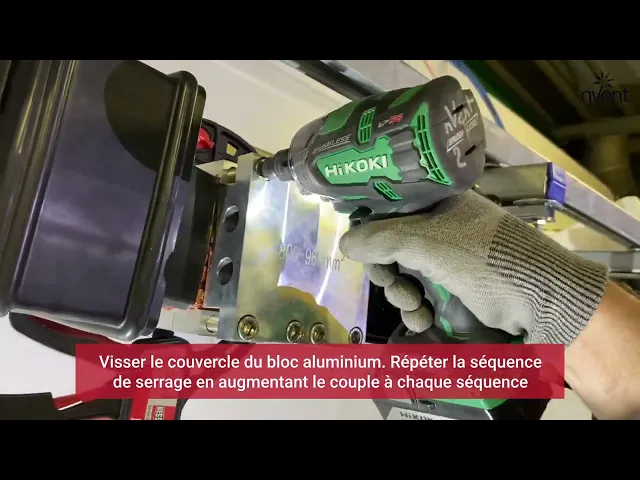 Vidéo d'installation des blocs de jonction nVent ERIFLEX FleXbus (FR)