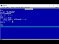 Qbasic Program using MID string function